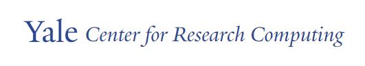 Yale Center for Research Computing text logo