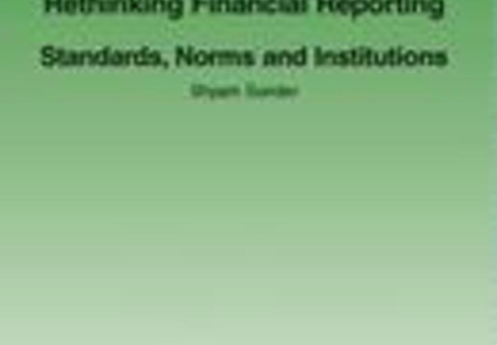 Sunder - Rethinking Financial Reporting Book Cover