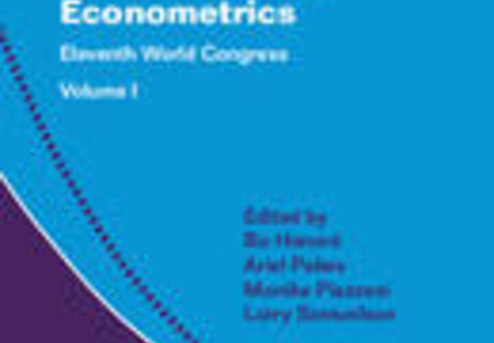 Samuelson - Advances in Econ - Volume 1 Book Cover